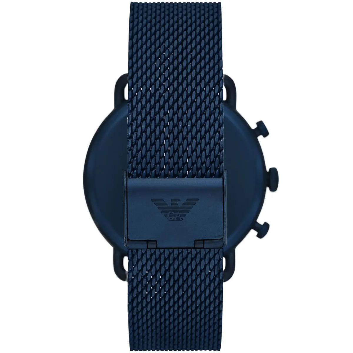 Emporio Armani Aviator AR11289 All-Blue Mesh Chronograph Watch