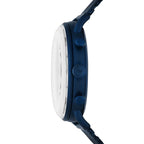 Emporio Armani Aviator AR11289 All-Blue Mesh Chronograph Watch