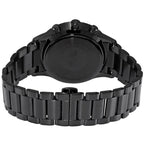 Emporio Armani AR11349 Men’s Black Dial Black Stainless Steel Giovanni Chronograph Watch