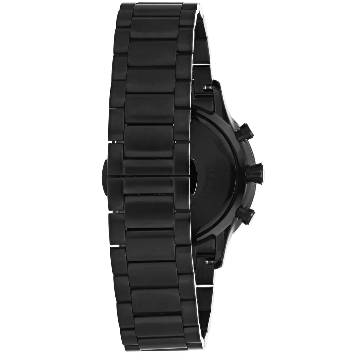 Emporio Armani AR11349 Men’s Black Dial Black Stainless Steel Giovanni Chronograph Watch