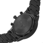 Emporio Armani AR11349 Men’s Black Dial Black Stainless Steel Giovanni Chronograph Watch