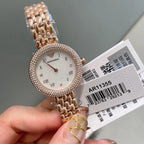 Emporio Armani Rosa AR11355 Rose Gold Pavé Crystal Watch