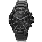 Emporio Armani Diver AR11363 All Black Chronograph Watch