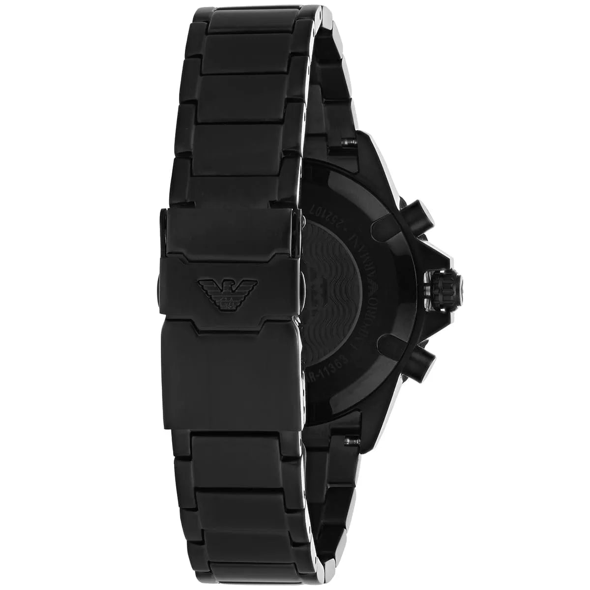 Emporio Armani Diver AR11363 All Black Chronograph Watch