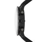 Emporio Armani Mario AR11453 All-Black Chronograph Fabric Watch
