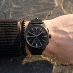 Emporio Armani Claudio AR11483 All Black Chronograph Leather Men's Watch