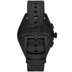 Emporio Armani Claudio AR11483 All Black Chronograph Leather Men's Watch