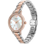 Emporio Armani Cleo AR11499 Two-Tone Mother of Pearl Ladies Watch