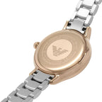Emporio Armani Cleo AR11499 Two-Tone Mother of Pearl Ladies Watch