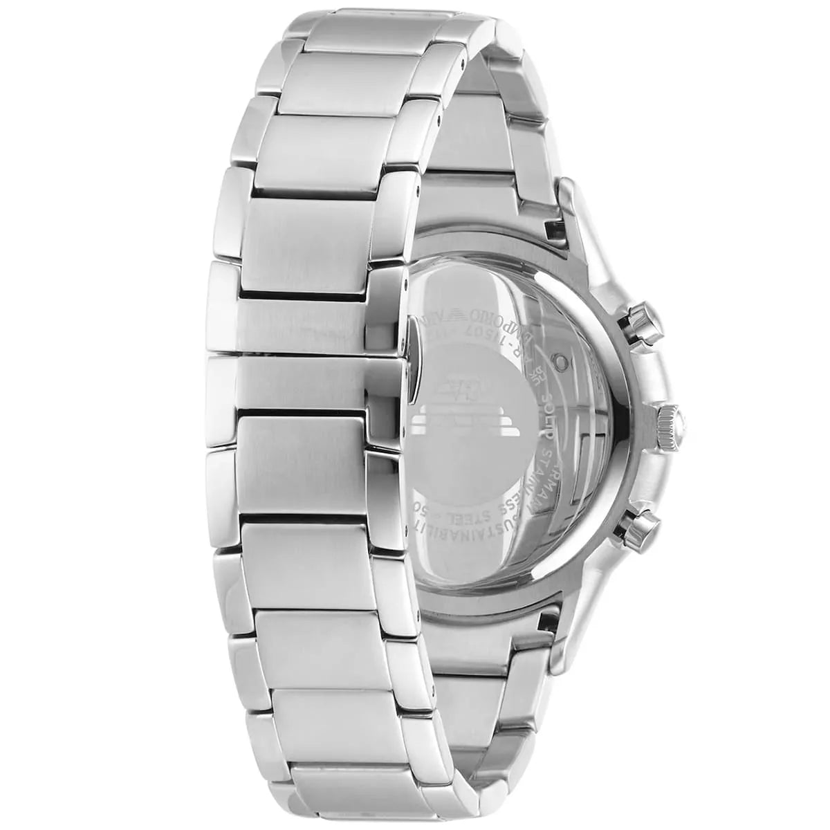 Emporio Armani Renato AR11507 Green Dial Silver Watch