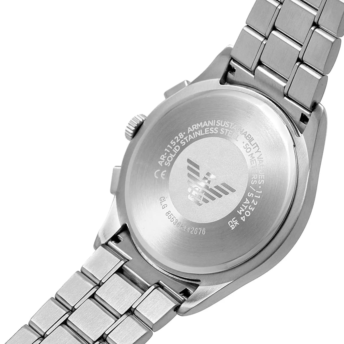 Emporio Armani Paolo AR11528 Textured Blue Dial Watch