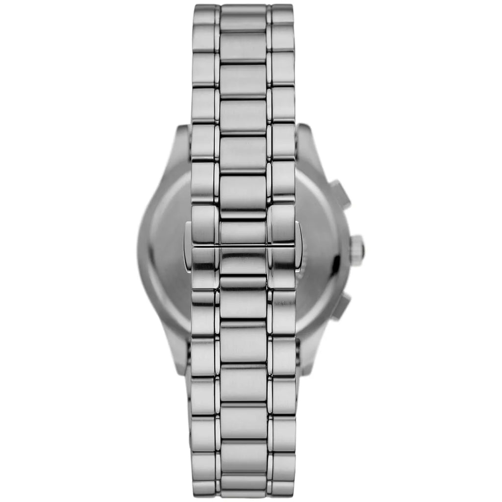 Emporio Armani Paolo AR11602 Silver-Tone Black Dial Metal Men's Watch