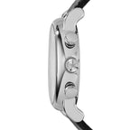 Emporio Armani Luigi AR1810 White Dial Black Leather Watch