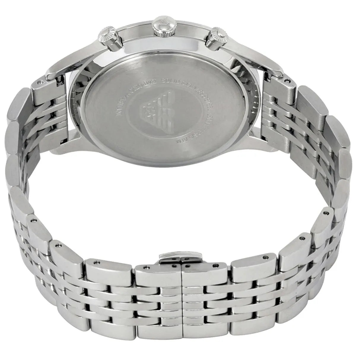 Emporio Armani Beta AR1879 White Dial Seven-Link Watch