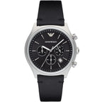 Emporio Armani AR1975 Brown Dial Leather Watch