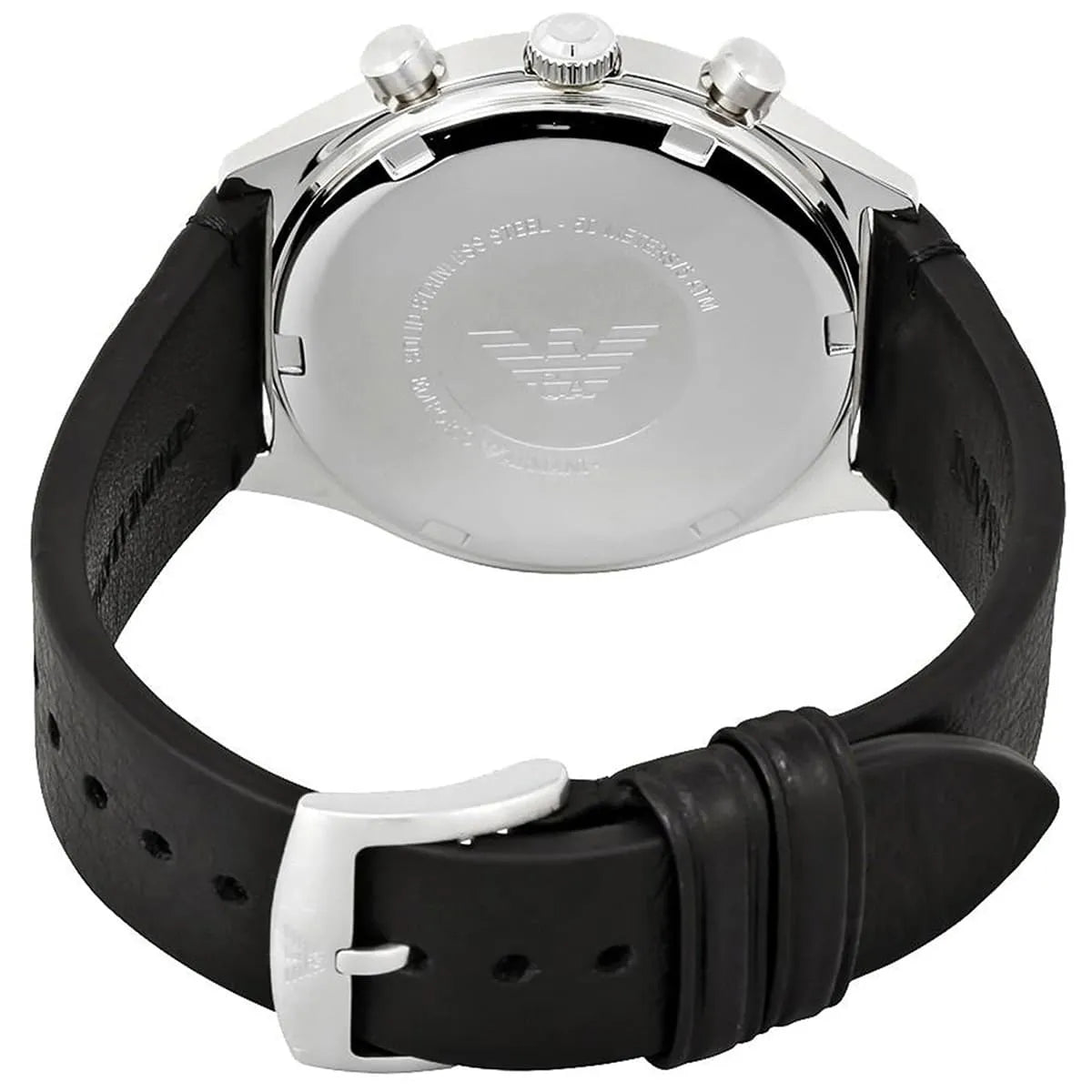 Emporio Armani AR1975 Brown Dial Leather Watch