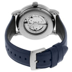Emporio Armani Luigi AR60011 Meccanico Automatic Open-Heart Blue Leather Watch