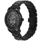 Emporio Armani Luigi AR60045 Meccanico Automatic Full Black Skeleton Watch