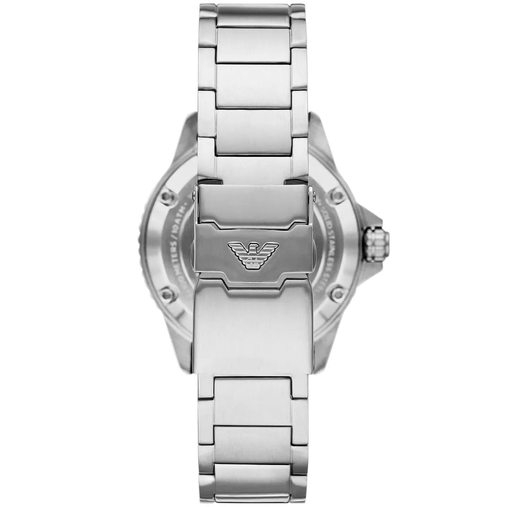 Emporio Armani Meccanico AR60061 Automatic Green Skeleton Dial Watch