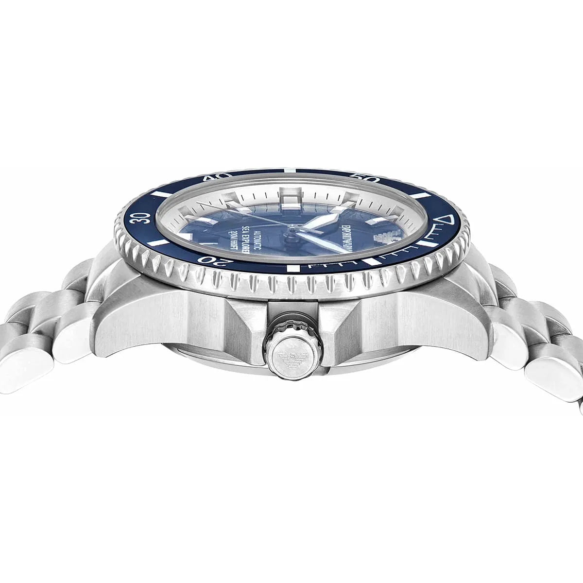 Emporio Armani Sea Explorer AR60079 Automatic Blue Dial Diver's Watch