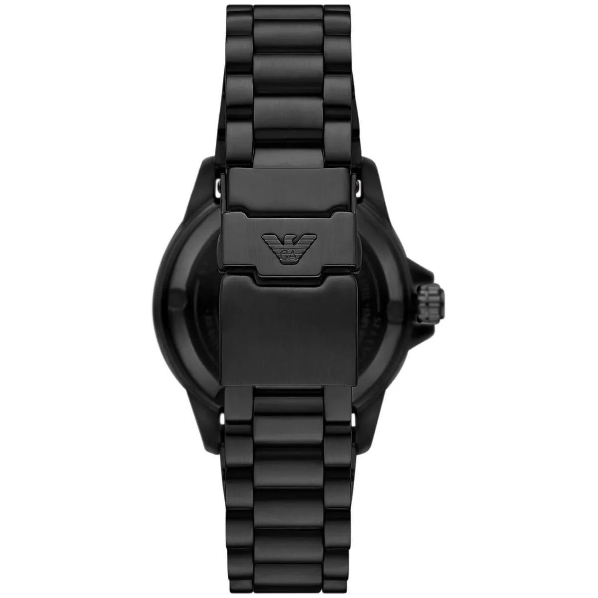 Emporio Armani Sea Explorer AR60084 Automatic Tiffany Blue Dial Black Watch