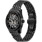 Emporio Armani Antonio AR60093 All Black Automatic Skeleton Men's Watch