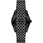 Emporio Armani Antonio AR60093 All Black Automatic Skeleton Men's Watch