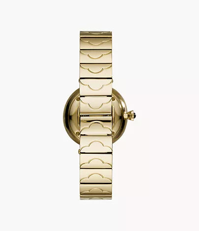Emporio Armani AR11198 Silver Mesh MOP Crystal Watch