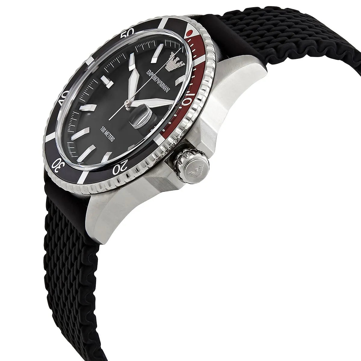 Emporio Armani AR11341 Black Dial Diver Style Chronograph Watch