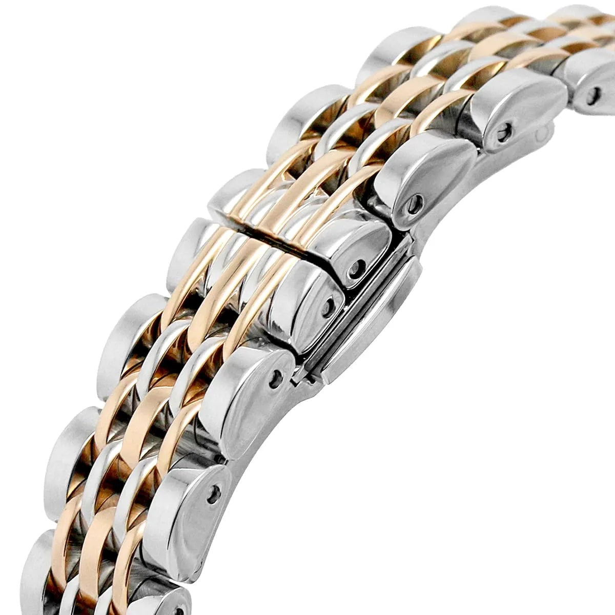 Emporio Armani AR11519 Rectangular Two-Tone Diamond Watch