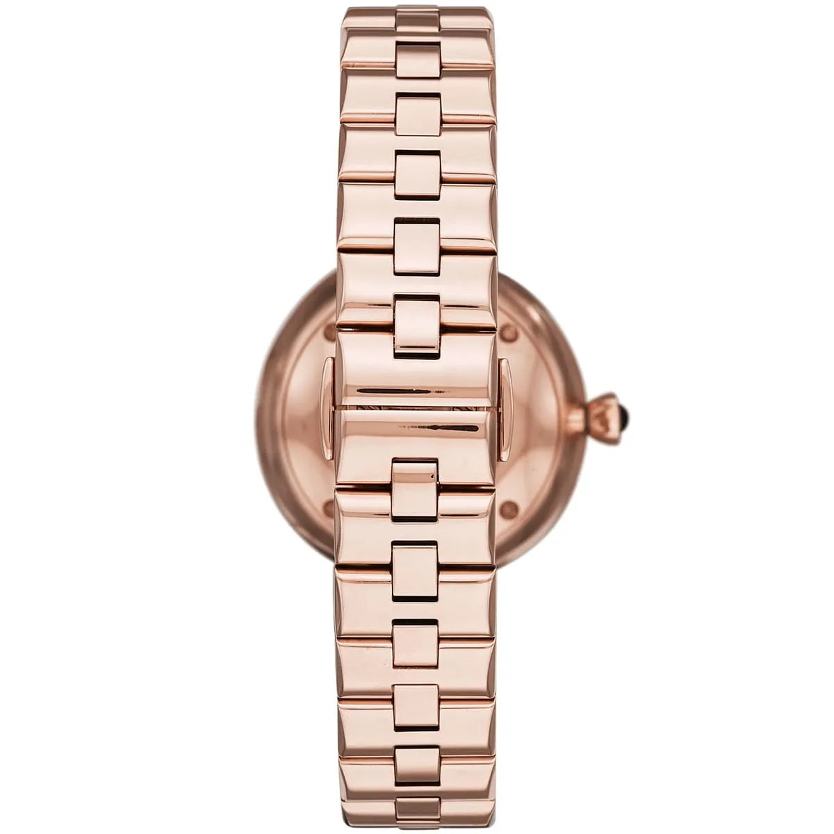 Emporio Armani Arianna AR11197 Rose Gold Mesh MOP Watch