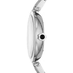 Emporio Armani Arianna AR11235 Silver Floral Link Watch