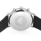 Emporio Armani Aviator AR11143 Black Leather Chronograph Watch