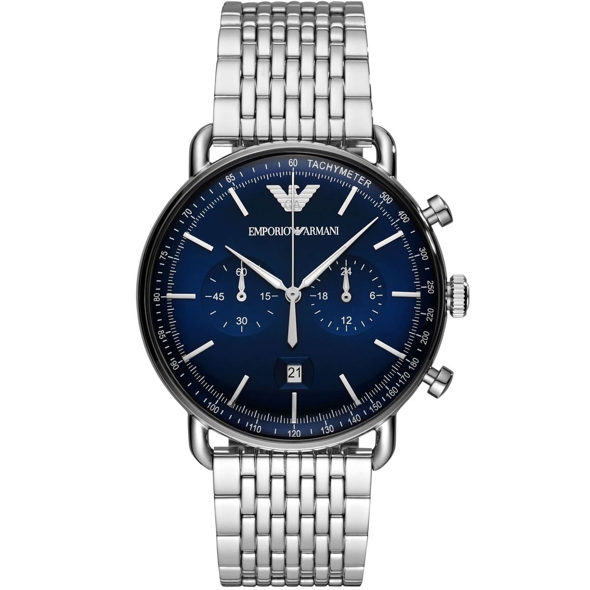 Emporio Armani Aviator AR11238 Blue Chronograph Watch