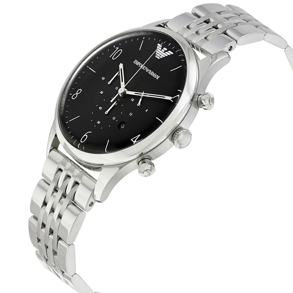 Emporio Armani Beta AR1863 Black Dial Multi-Link Watch