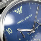 Emporio Armani Beta AR1942 Blue Dial Multi-Link Watch