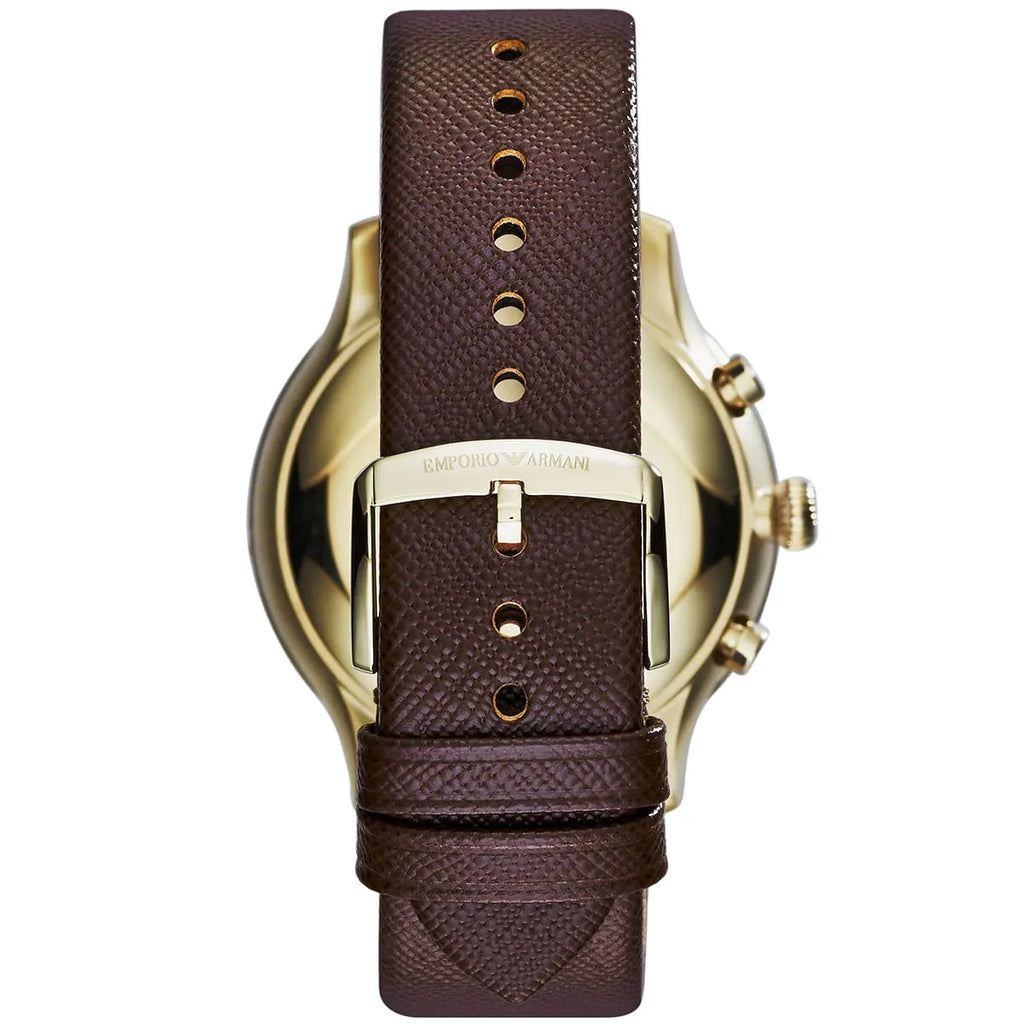 Emporio Armani Classic AR1793 Brown Dial Rose Gold Watch