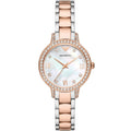 Emporio Armani Cleo AR11499 Two-Tone Mother of Pearl Ladies Watch