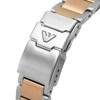 Emporio Armani Diver AR11340 Chocolate Brown Two-Tone Watch