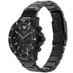 Emporio Armani Diver AR11363 All Black Chronograph Watch