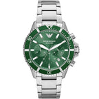 Emporio Armani Diver AR11500 Green Chronograph Watch