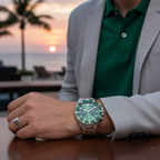 Emporio Armani Diver AR11500 Green Chronograph Watch