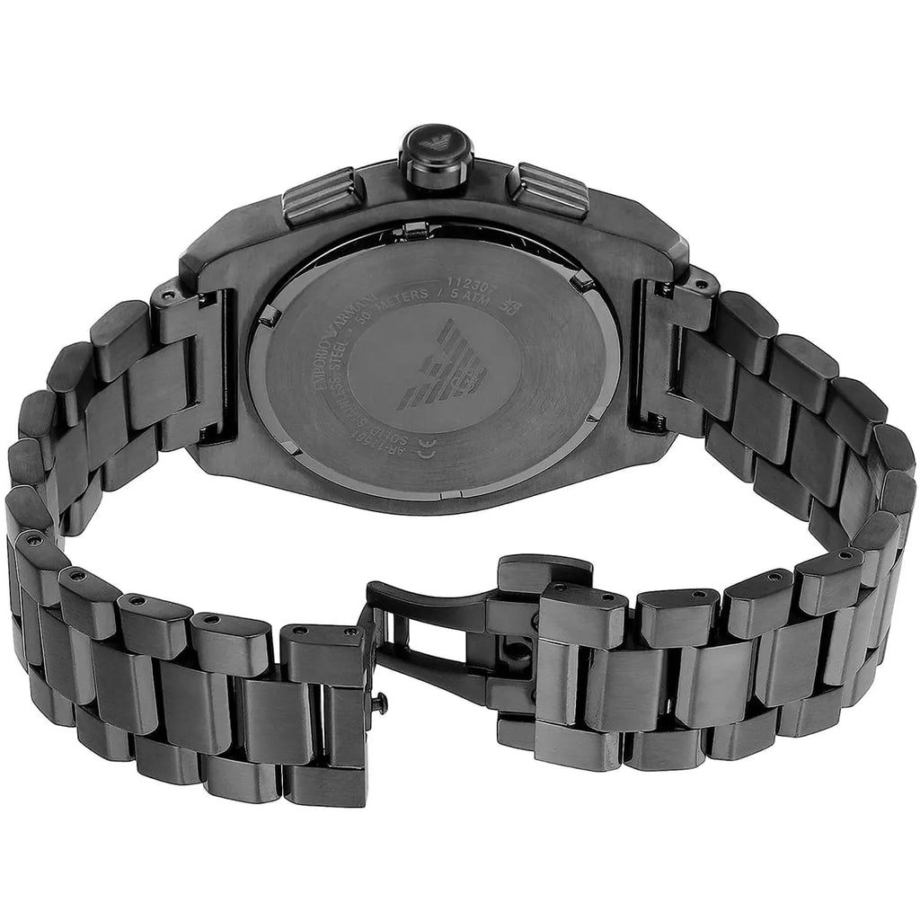 Emporio Armani Federico AR11561 Gunmetal Blue Dial Chronograph Watch