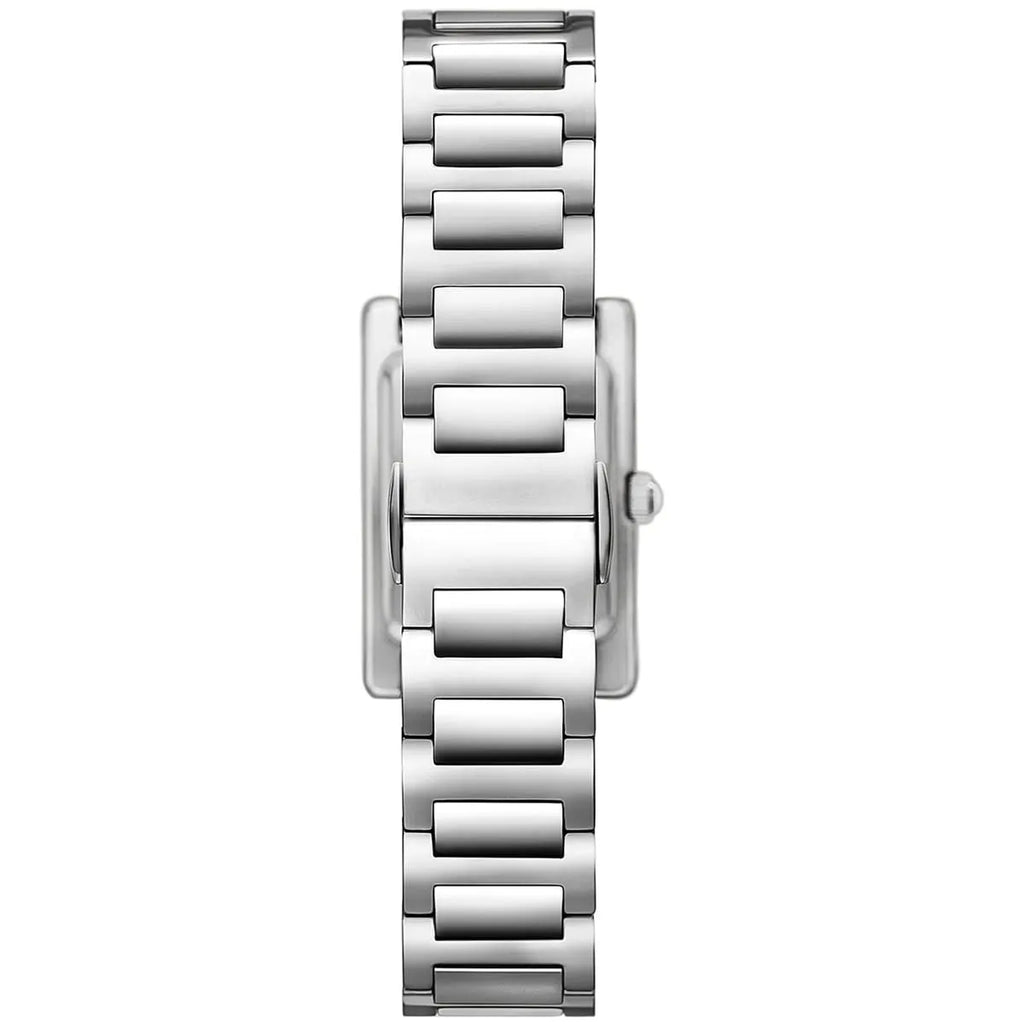 Emporio Armani Genni AR11625 Silver Rectangular Ladies Watch