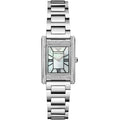 Emporio Armani Genni AR11625 Silver Rectangular Ladies Watch