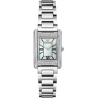 Emporio Armani Genni AR11625 Silver Rectangular Ladies Watch