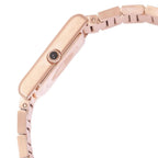 Emporio Armani Genni AR11641 Rose Gold Green Rectangular Ladies Watch