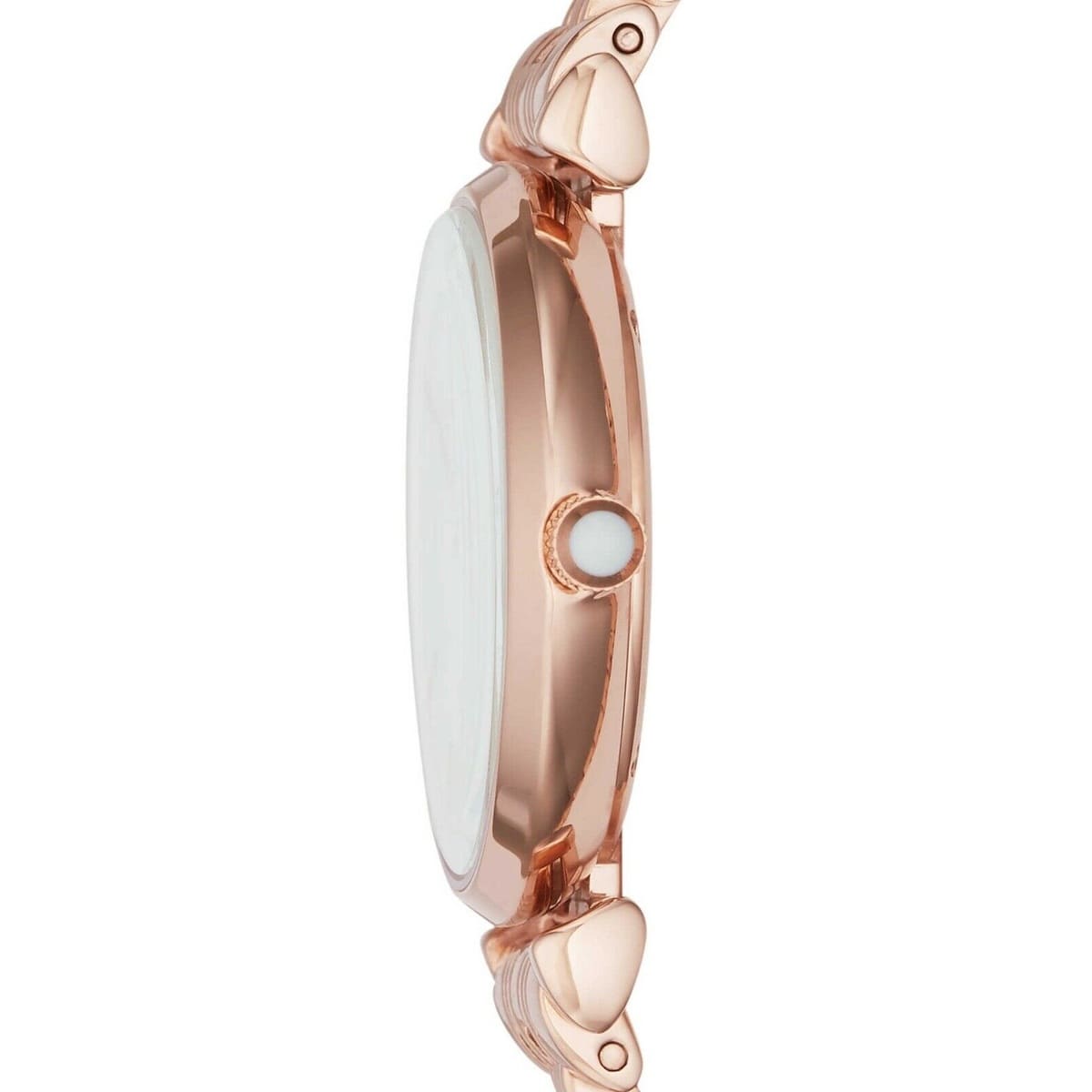 Emporio Armani Gianni T-Bar AR11110 Rose Gold Mosaic Dial Watch