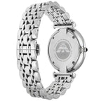 Emporio Armani Gianni T-Bar AR1676 Black Dial Small Seconds Watch