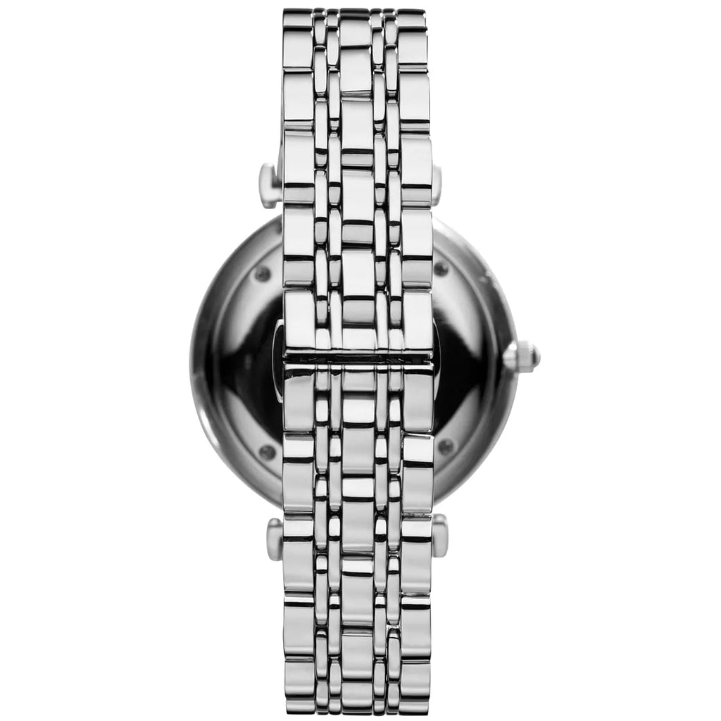 Emporio Armani Gianni T-Bar AR1676 Black Dial Small Seconds Watch